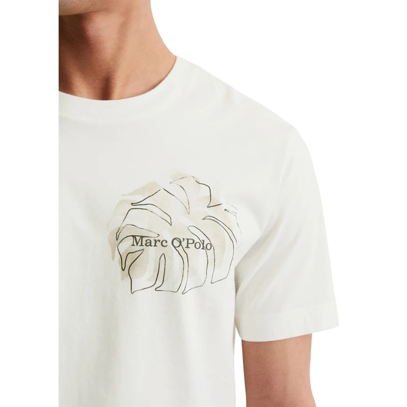 Heren T-shirt 524201251248 Marc O'Polo NATUREL