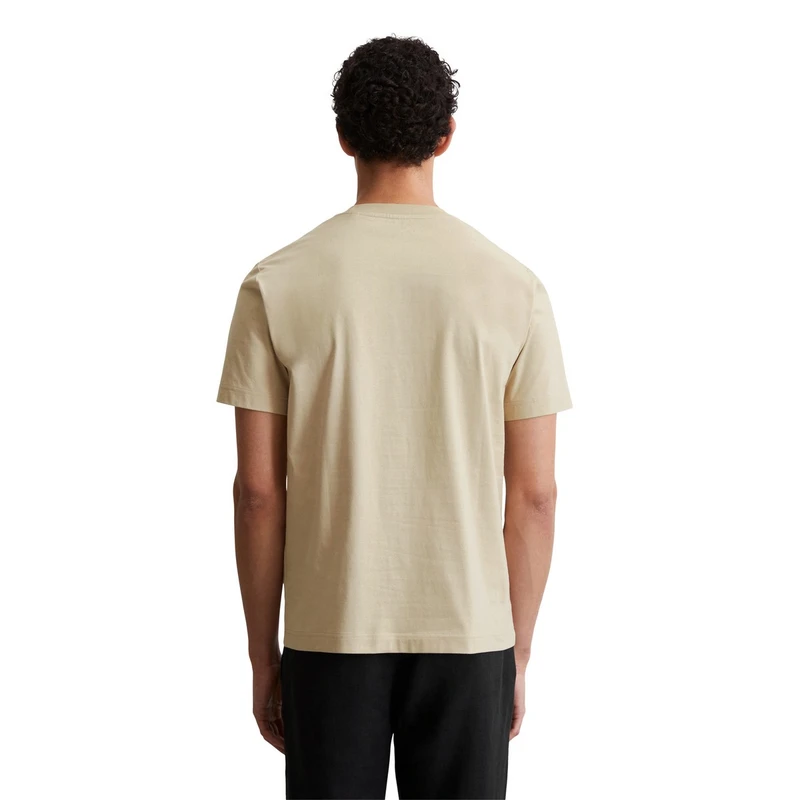 Heren T-shirt 524201251248 Marc O'Polo Wit