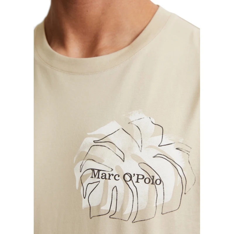 Heren T-shirt 524201251248 Marc O'Polo Wit