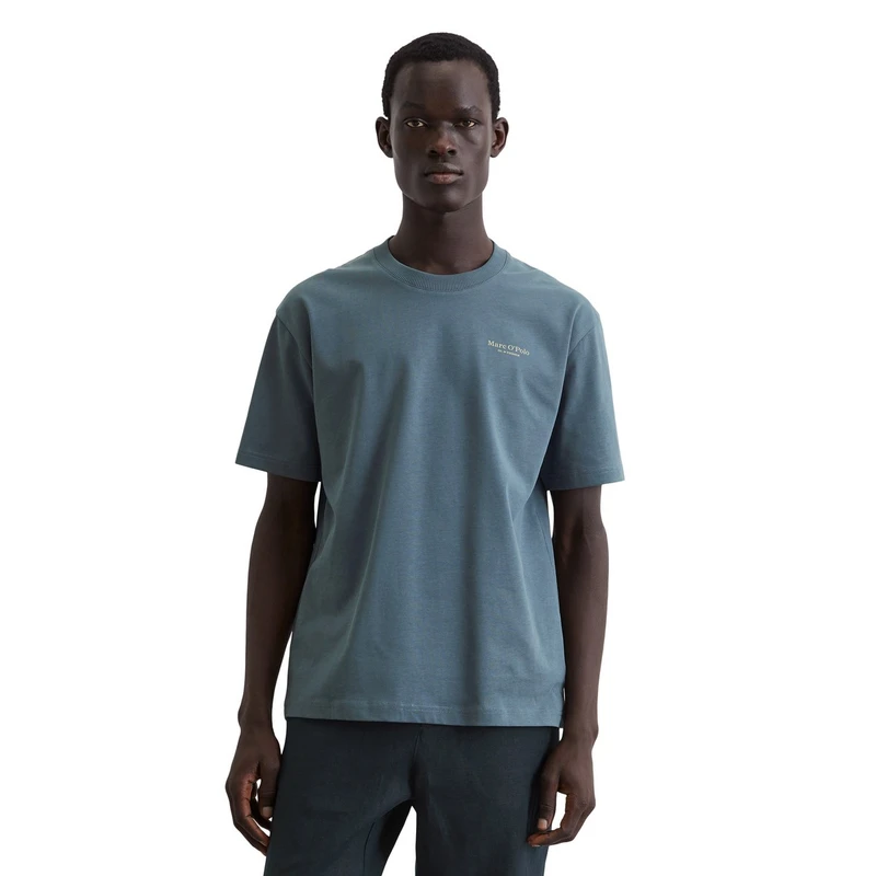 Heren T-shirt 524206451300 Marc O'Polo MIDDEN GRIJS