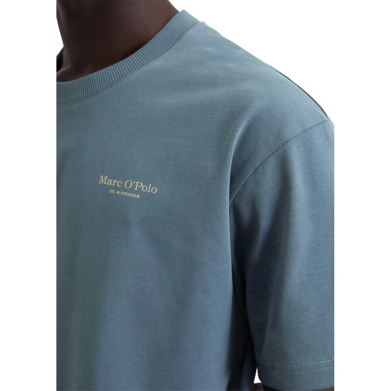 Heren T-shirt 524206451300 Marc O'Polo MIDDEN GRIJS