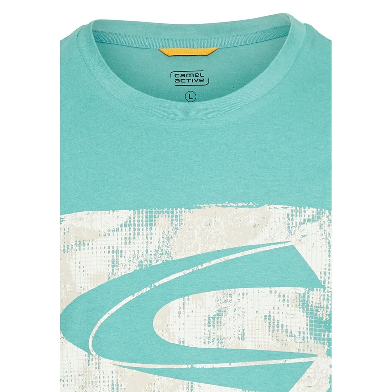 Heren T-shirt 5T02409700 Camel Active GROEN