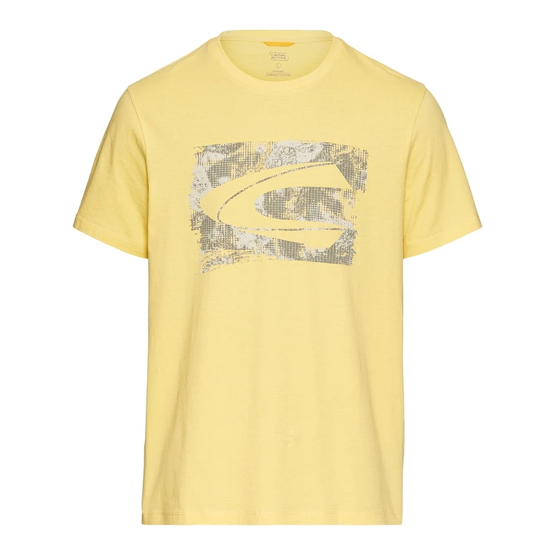 Heren T-shirt 5T02409700 Camel Active GEEL