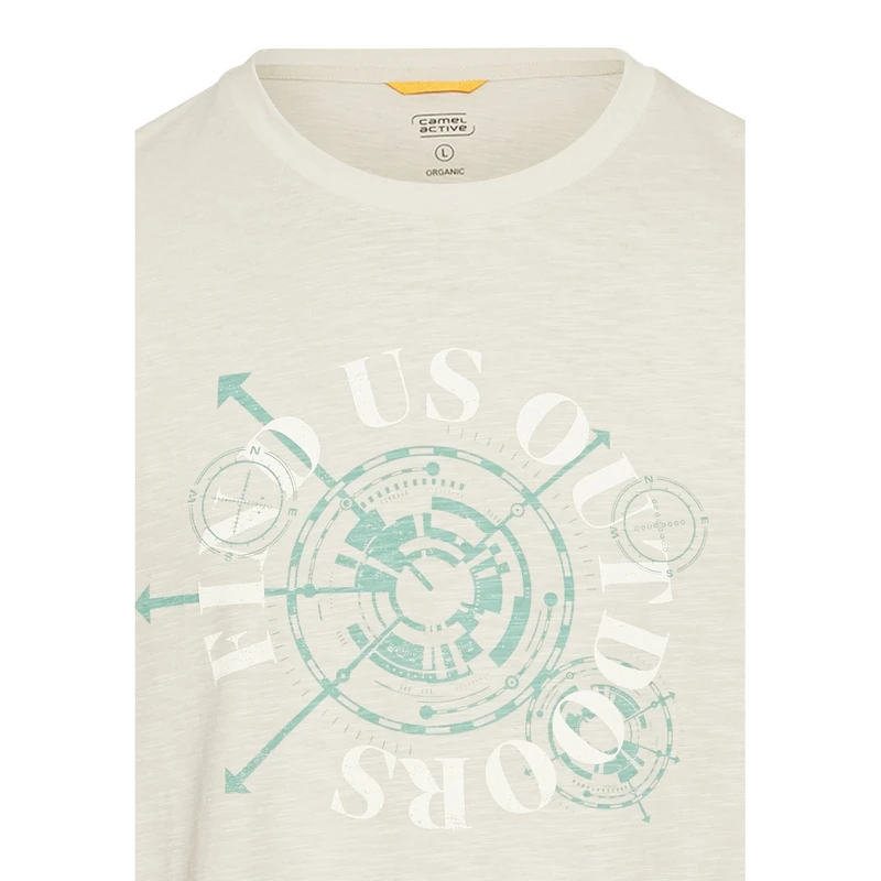 Heren T-shirt 5T06409700 Camel Active NAVY