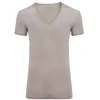 Heren T-shirt 6740 V neck 2 pack