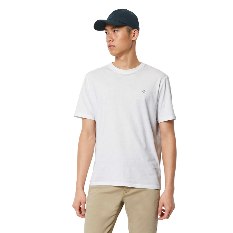 Heren T-shirt B21201251054 Marc O'Polo Wit
