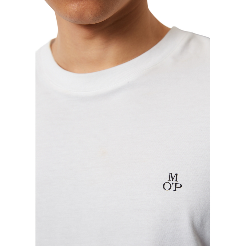 Heren T-shirt B21201251054 Marc O'Polo Wit