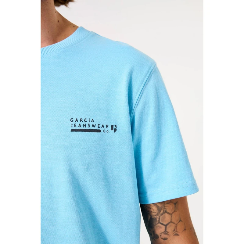 Heren T-shirt B51001 Garcia BLEU