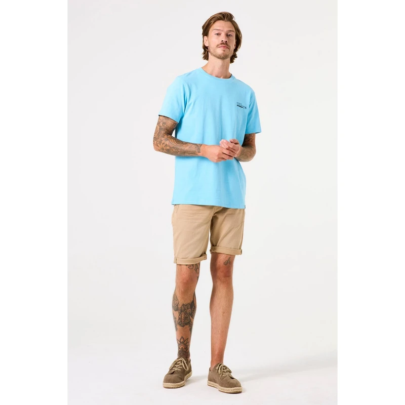 Heren T-shirt B51001 Garcia BLEU