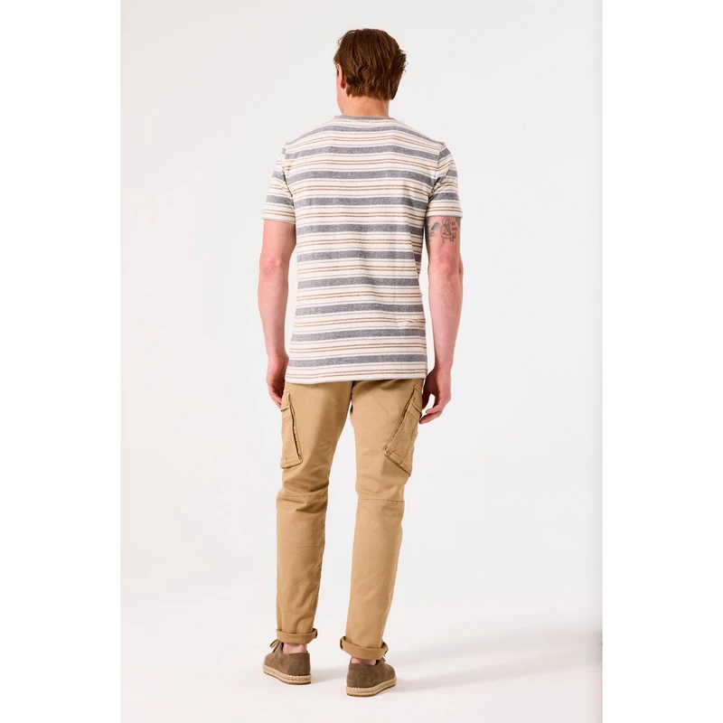 Heren T-shirt B51003 Garcia MIDDEN GRIJS