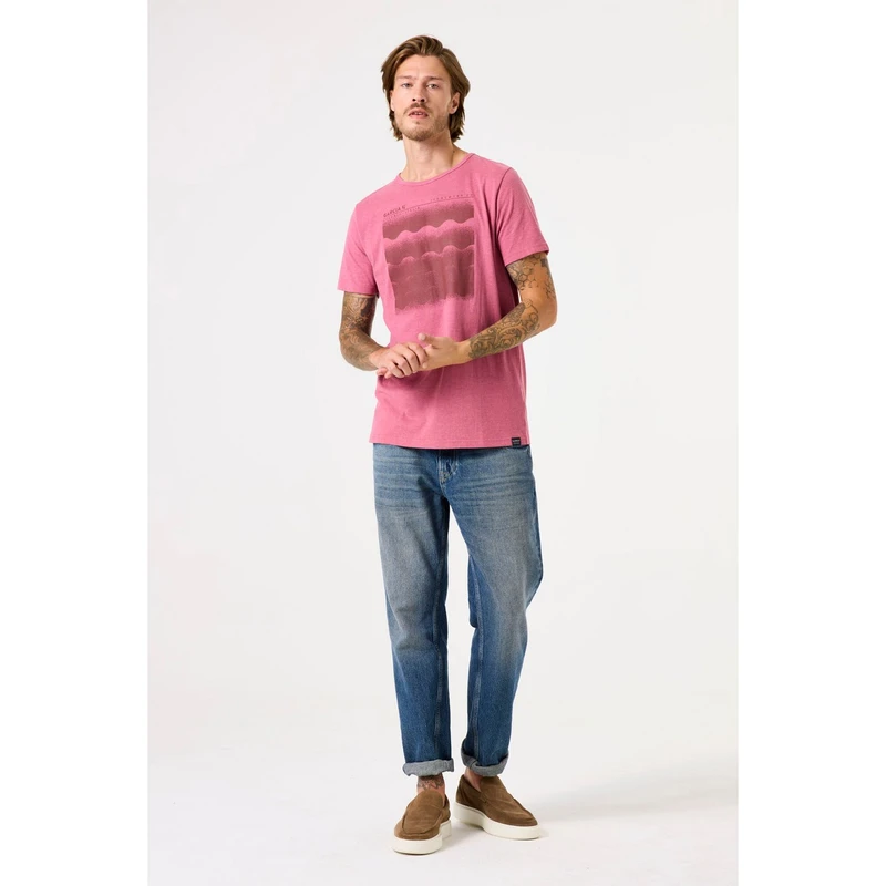 Heren T-shirt C51201 Garcia ROZE