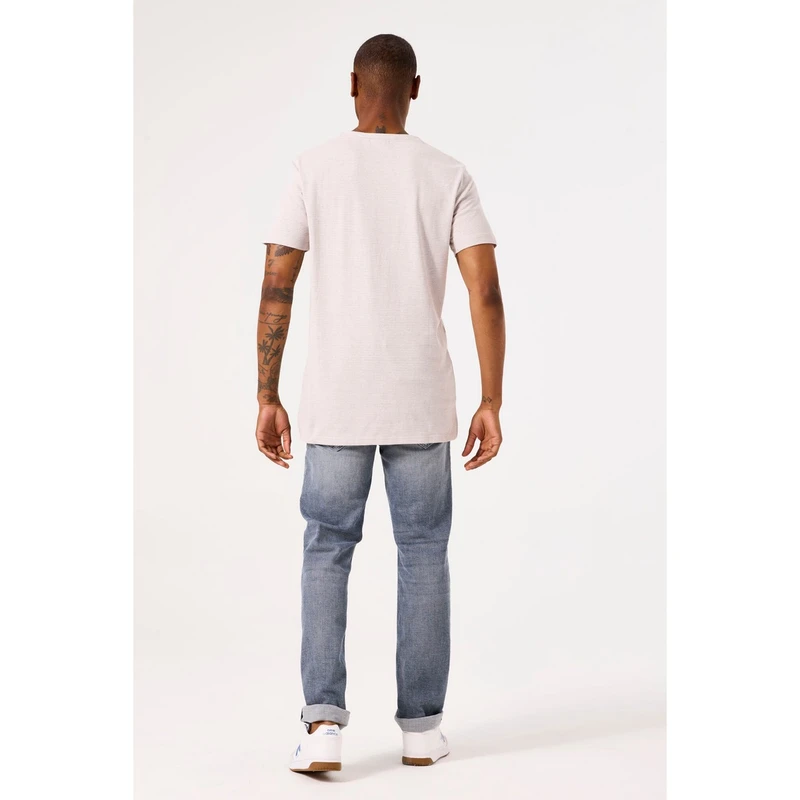 Heren T-shirt C51204 Garcia MIDDEN GRIJS