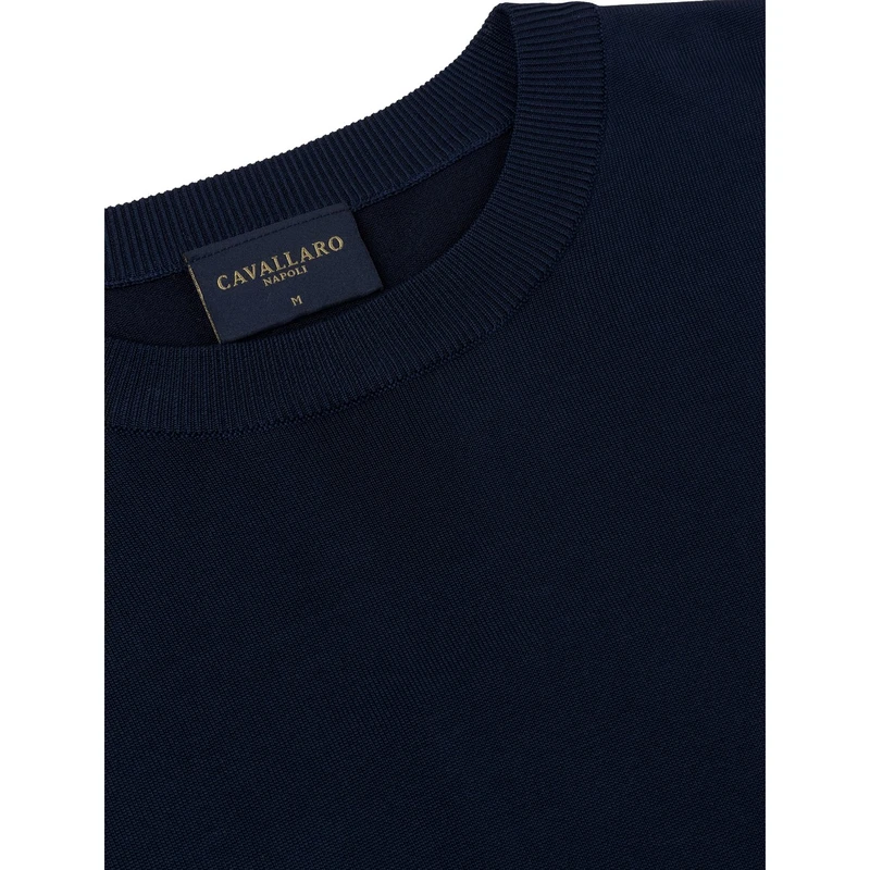 Heren T-shirt Casco Tee Cavallaro NAVY
