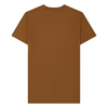 Heren T-shirt Cotton Cognac