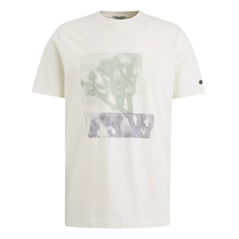 Heren T-shirt CTSS2405598 Cast Iron Wit