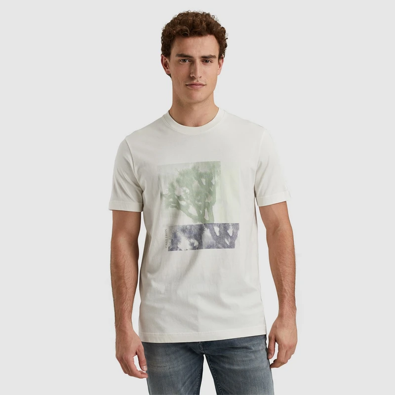 Heren T-shirt CTSS2405598 Cast Iron Wit