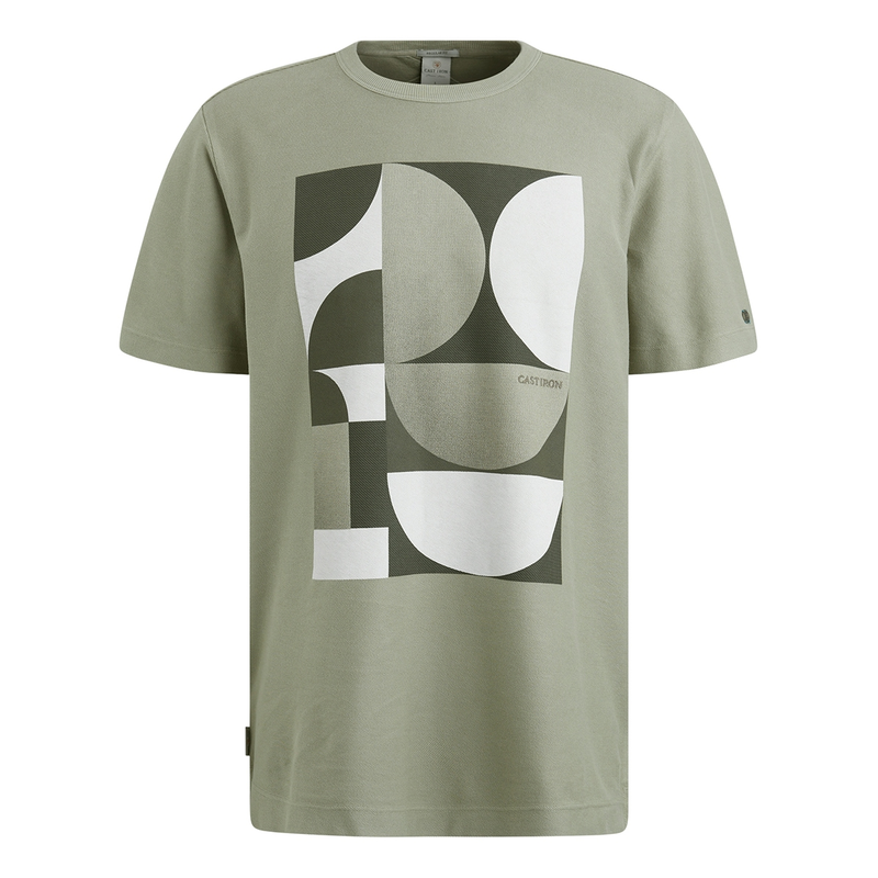 Heren T-shirt CTSS2502555 Cast Iron GROEN