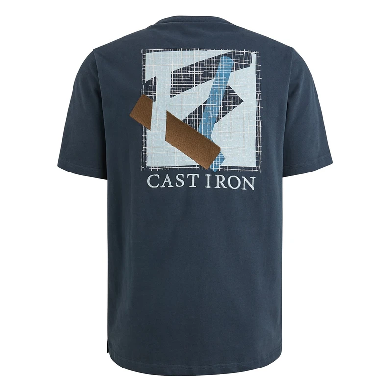 Heren T-shirt CTSS2503562 Cast Iron BLEU
