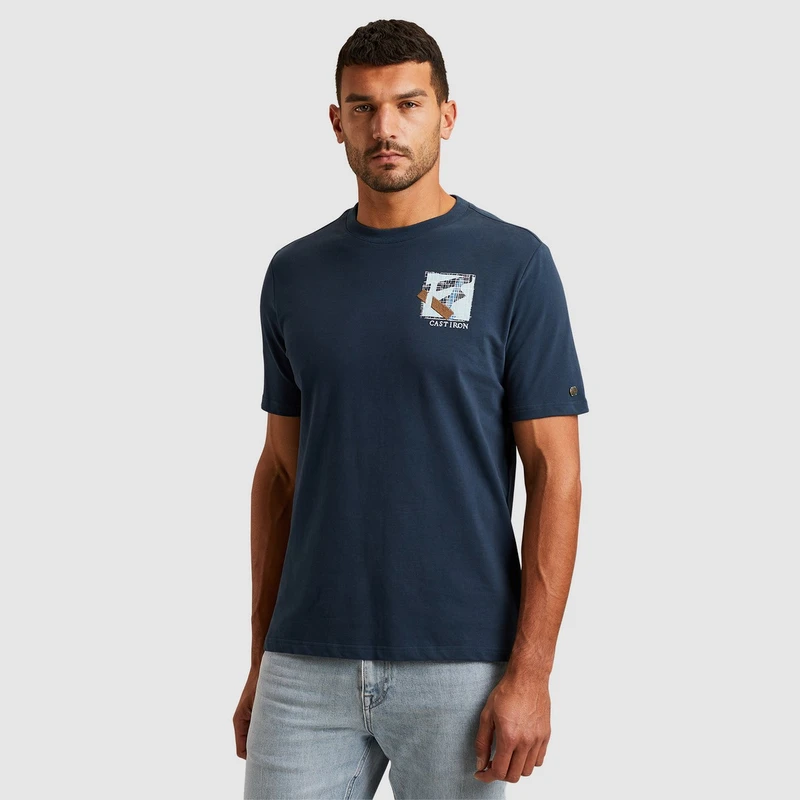 Heren T-shirt CTSS2503562 Cast Iron BLEU