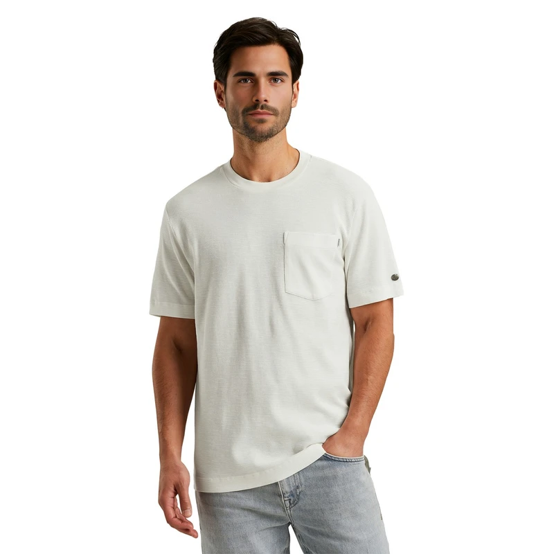Heren T-shirt CTSS2504582 Cast Iron Wit