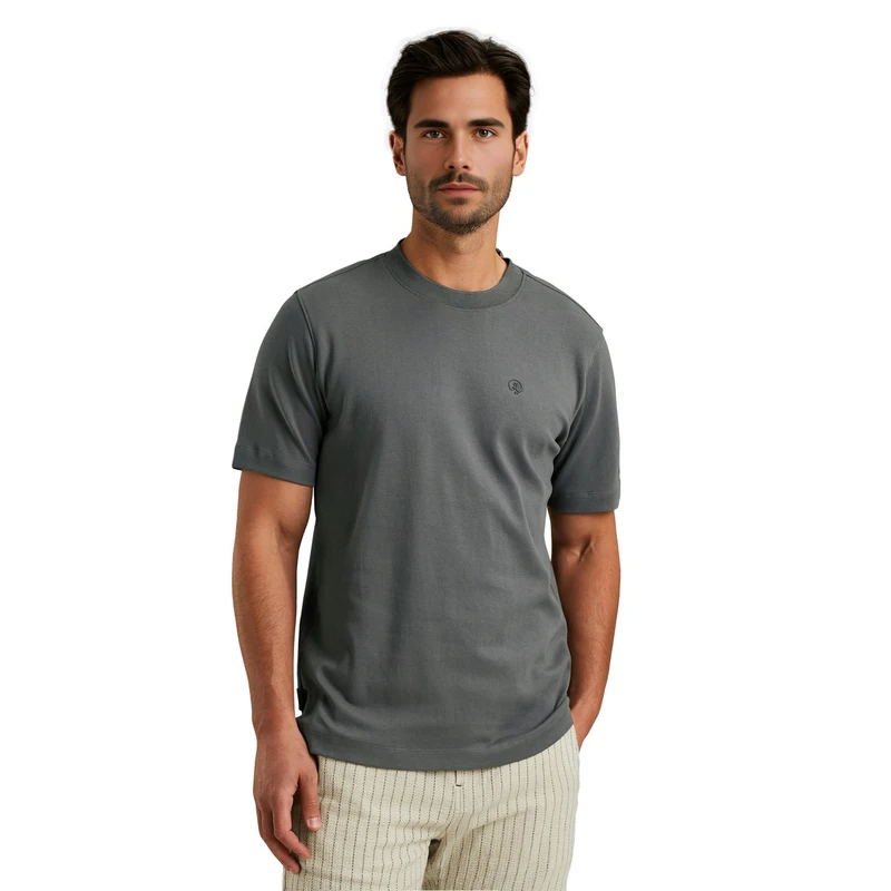 Heren T-shirt CTSS2504584 Cast Iron GRIJS MELEE