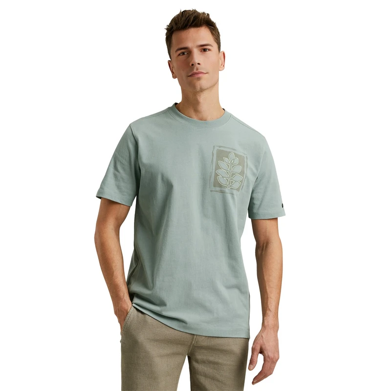 Heren T-shirt CTSS2505586 Cast Iron PETROL