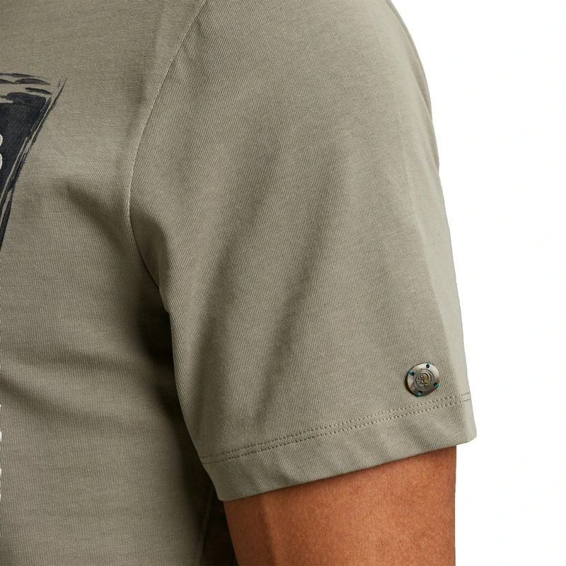 Heren T-shirt CTSS2505586 Cast Iron MIDDEN GRIJS