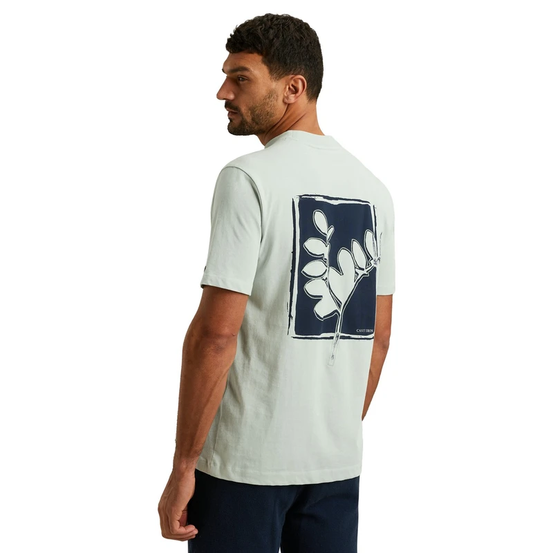 Heren T-shirt CTSS2505587 Cast Iron BLEU