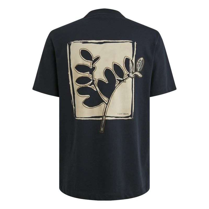 Heren T-shirt CTSS2505587 Cast Iron INDIGO BLUE