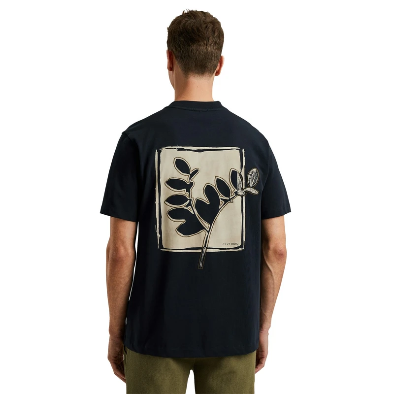 Heren T-shirt CTSS2505587 Cast Iron INDIGO BLUE