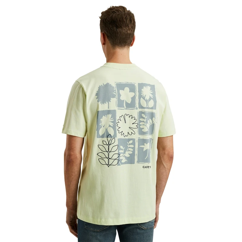 Heren T-shirt CTSS2505587 Cast Iron GROEN