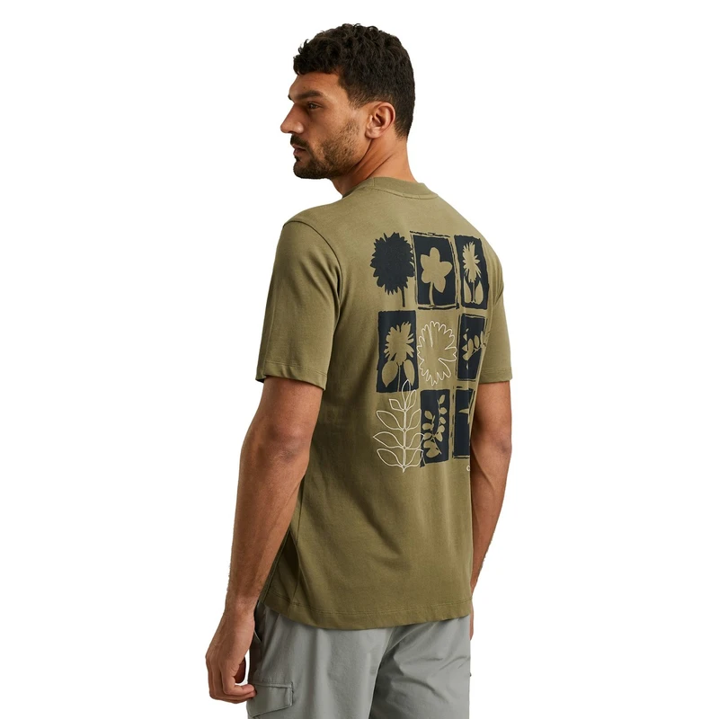 Heren T-shirt CTSS2505587 Cast Iron GROEN