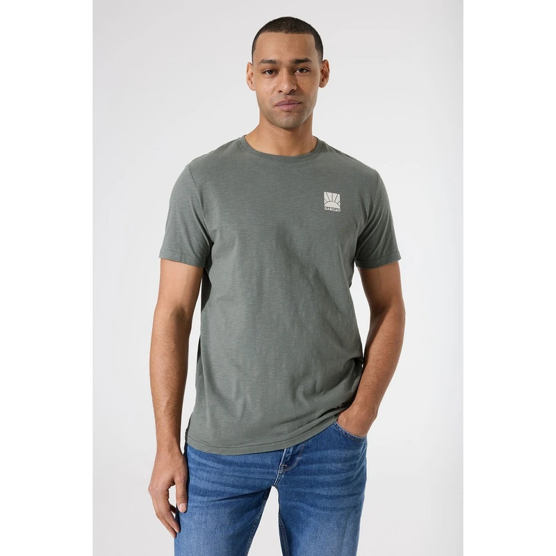 Heren T-shirt D51002 Garcia BRUIN MELE