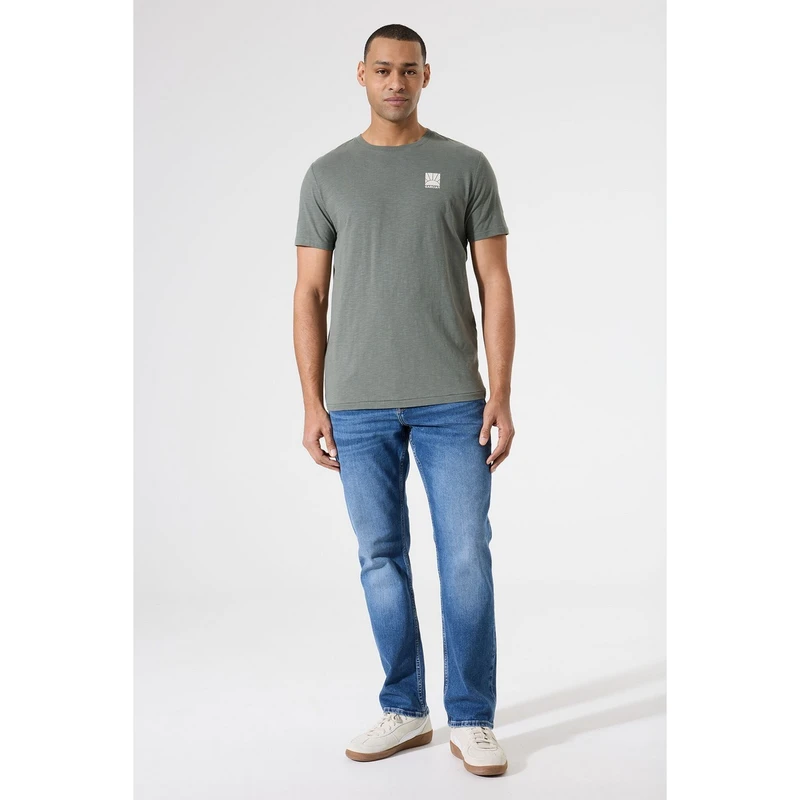Heren T-shirt D51002 Garcia BRUIN MELE