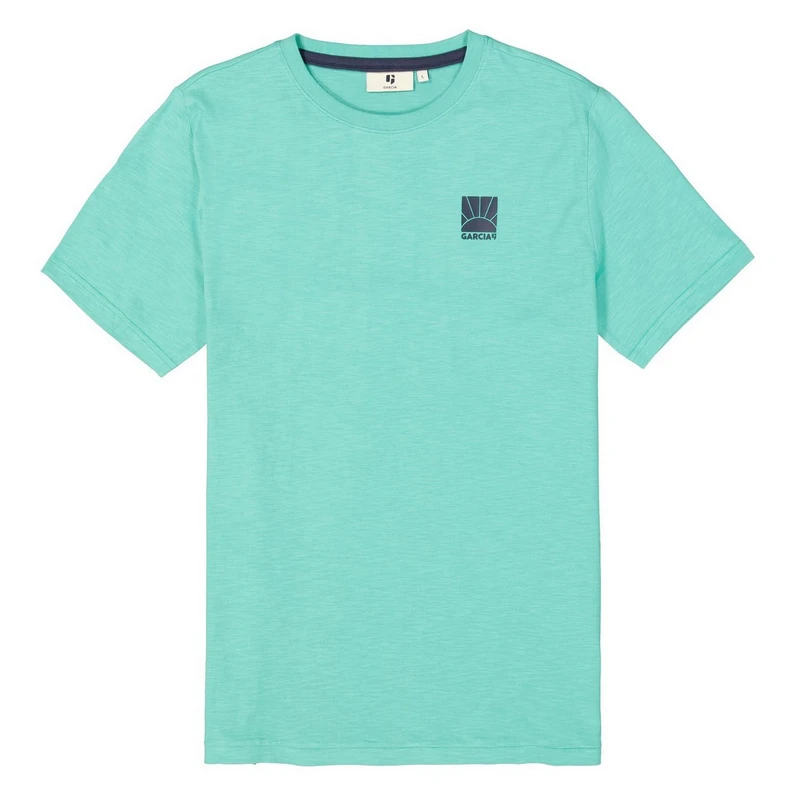 Heren T-shirt D51002 Garcia KHAKIGROEN