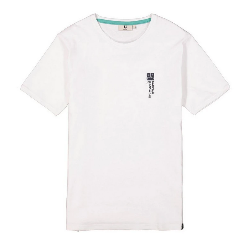 Heren T-shirt D51003 Garcia Wit
