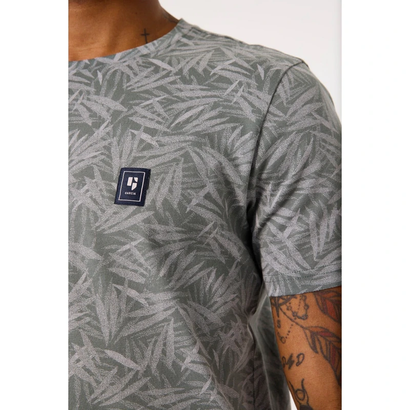 Heren T-shirt D51006 Garcia BRUIN MELE