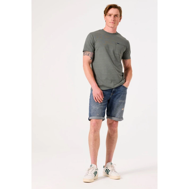 Heren T-shirt D51007 Garcia BRUIN MELE