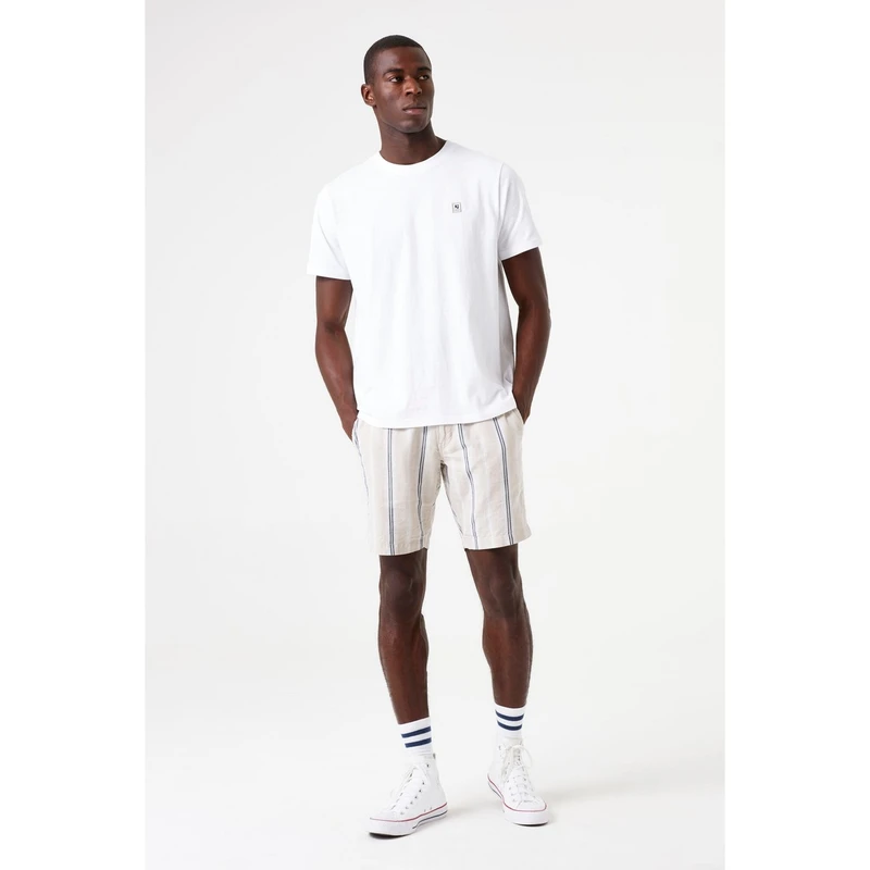 Heren T-shirt E51201 Garcia Wit