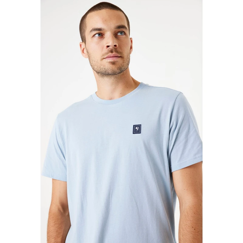 Heren T-shirt E51201 Garcia BLEU