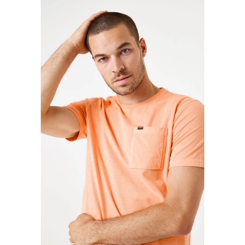 Heren T-shirt E51203 Garcia KORAAL