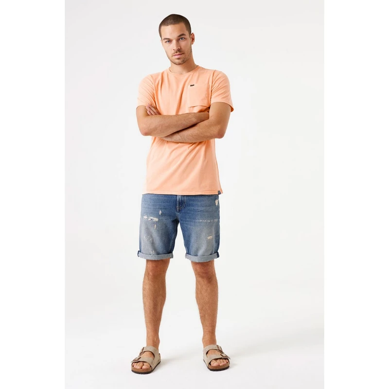 Heren T-shirt E51203 Garcia KORAAL