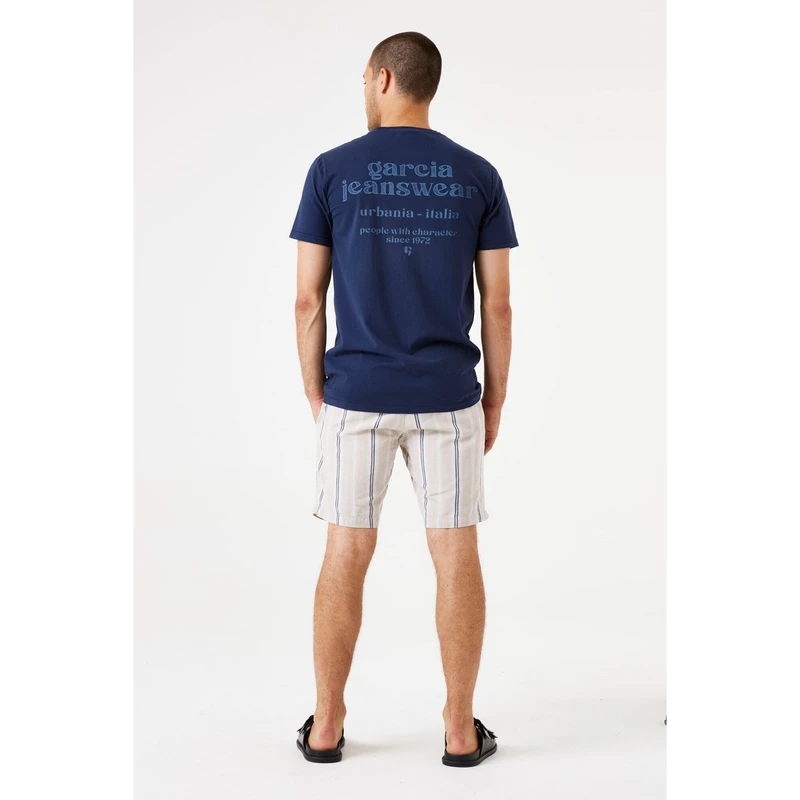 Heren T-shirt E51203 Garcia NAVY