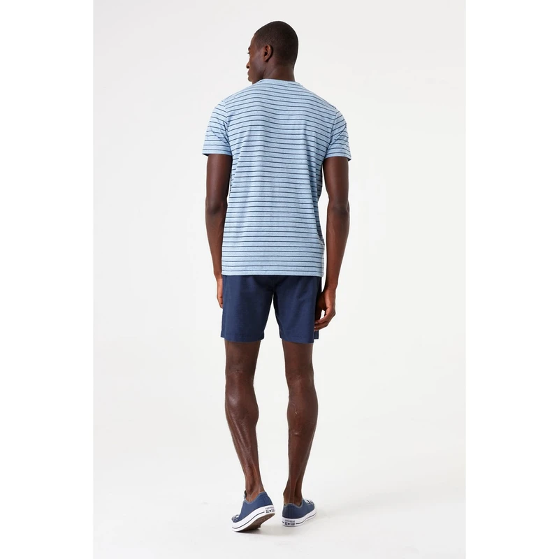 Heren T-shirt E51204 Garcia BLEU