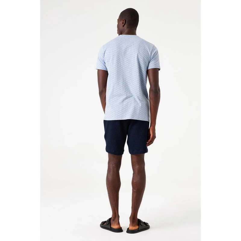 Heren T-shirt E51207 Garcia BLEU