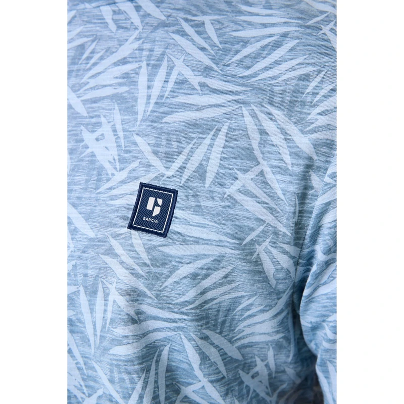 Heren T-shirt E51210 Garcia BLEU