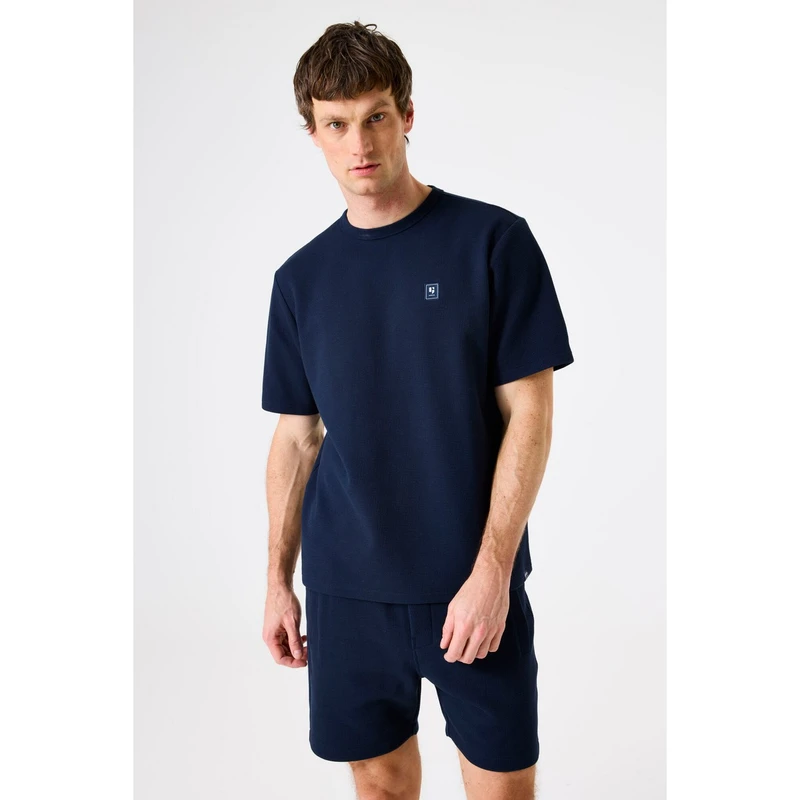 Heren T-shirt E51211 Garcia NAVY