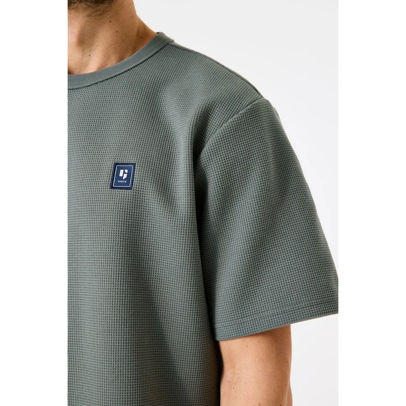 Heren T-shirt E51211 Garcia BRUIN MELE