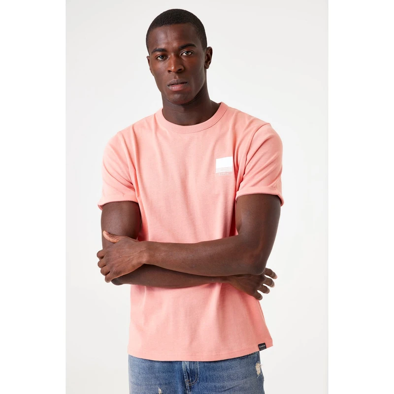 Heren T-shirt F51002 Garcia ROZE