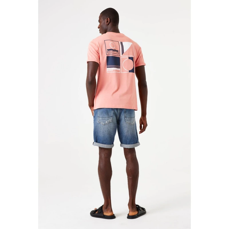 Heren T-shirt F51002 Garcia ROZE